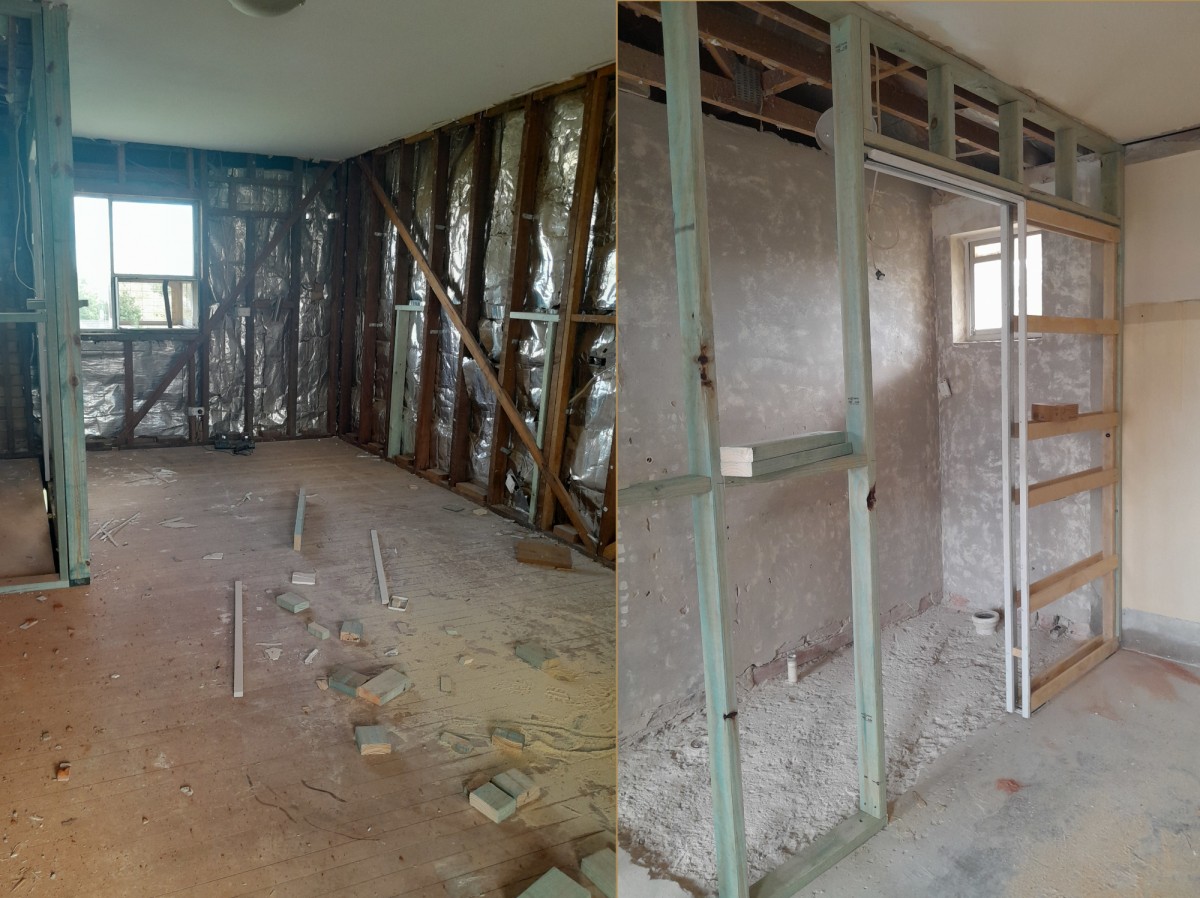 Renovations have begun on Rooms 15 and 19